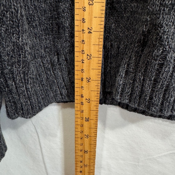 Chaps Sweater Mens Size Large Grey 100% Cotton Grandpacore Dad Cosby - Picture 5 of 7